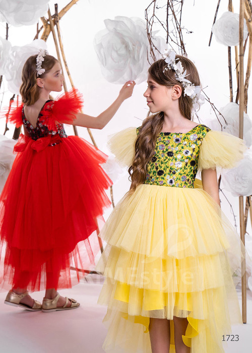 Detské slávnostné šaty RC1723