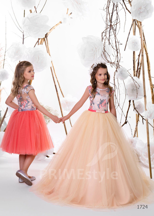 Detské spoločenské šaty RC1724