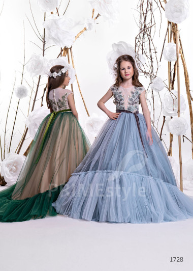 Luxusné dievčenské šaty RC1728