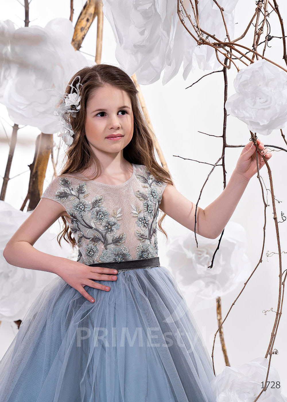 Luxusné dievčenské šaty RC1728