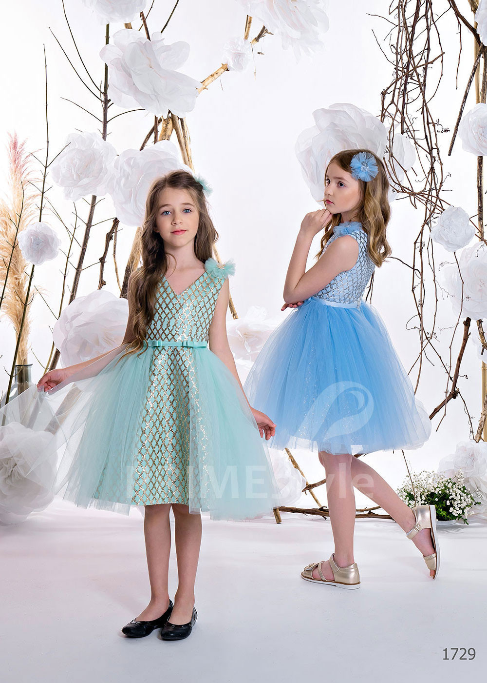 Detské šaty pre malé družičky RC1729