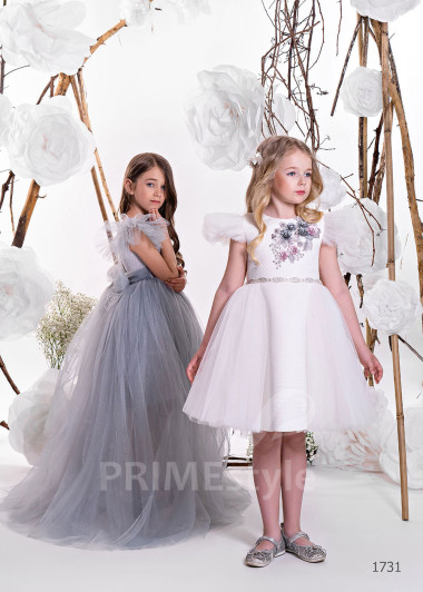 Detské spoločenské šaty na svadbu RC1731