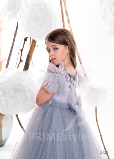 Detské spoločenské šaty na svadbu RC1731 - primestyle.sk