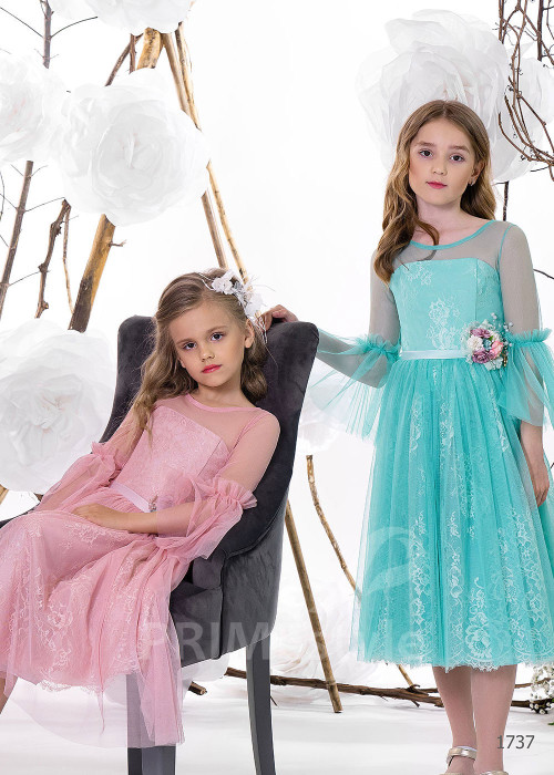 Slávnostné dievčenské šaty RC1737