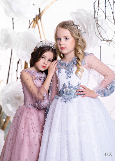 Detské šaty na svadbu RC1738 - primestyle.sk