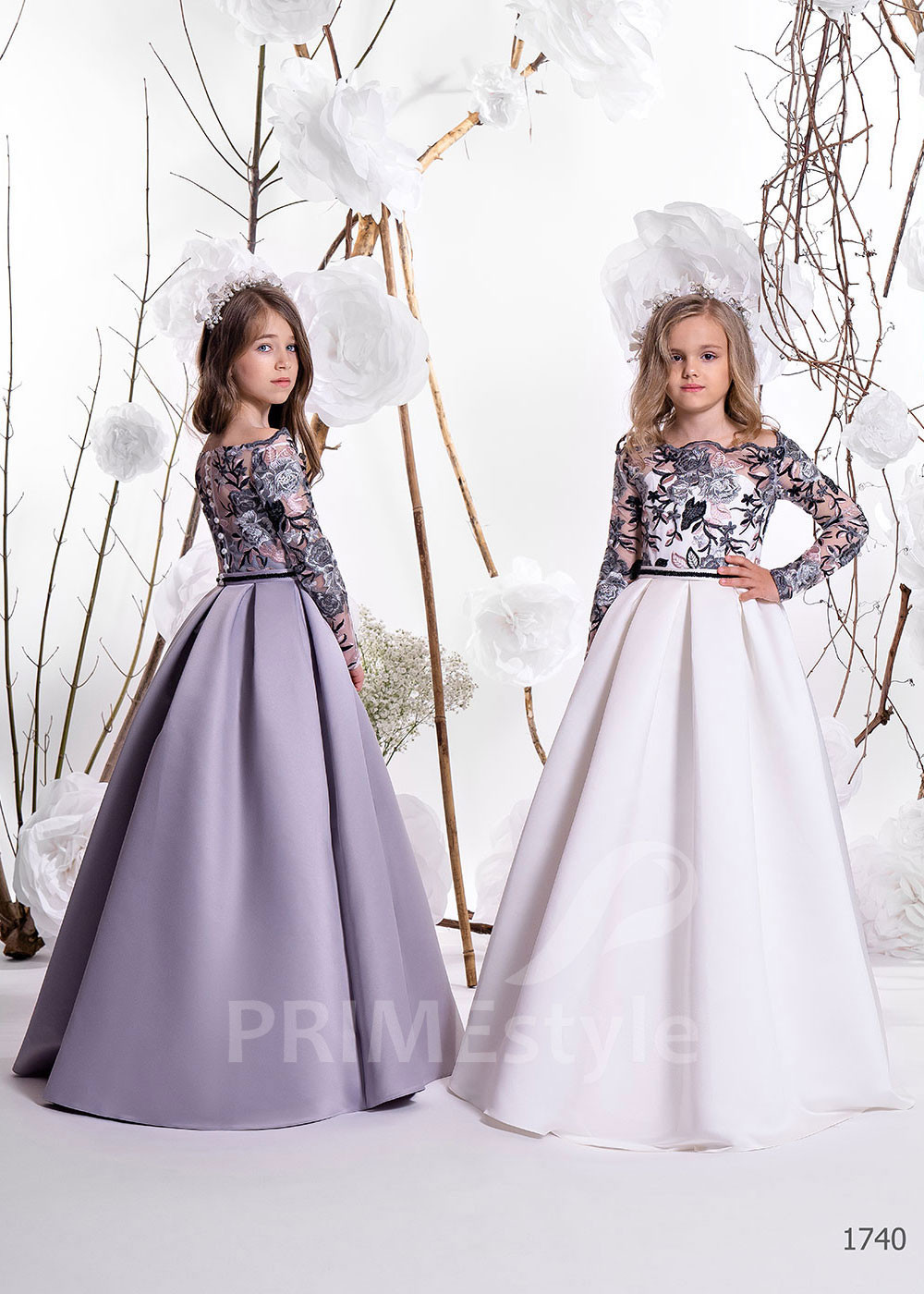 Dievčenské spoločenské šaty RC1740