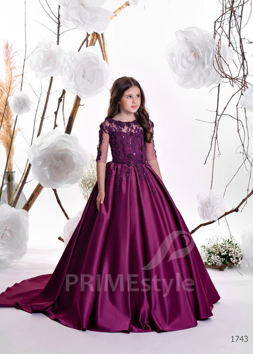 Detské princeznovské šaty  RC1743