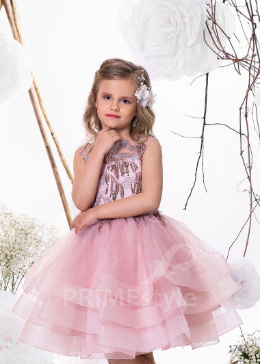 Šaty na svadbu pre malé družičky RC1747 - primestyle.sk