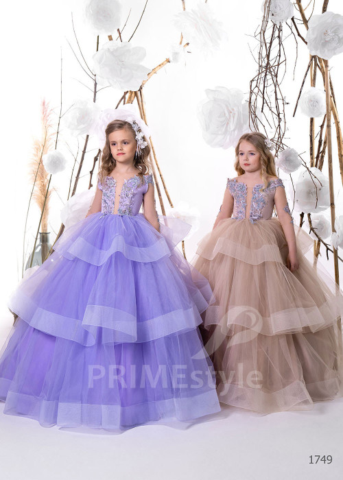 Luxusné dievčenské šaty RC1749