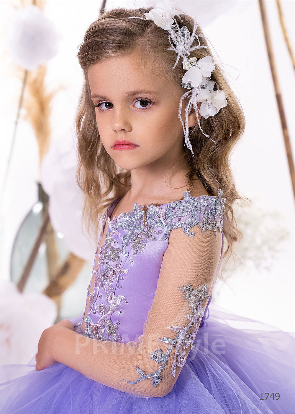 Luxusné dievčenské šaty RC1749