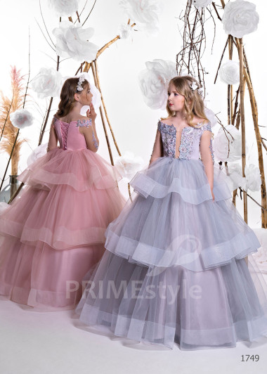 Luxusné dievčenské šaty RC1749 - primestyle.sk