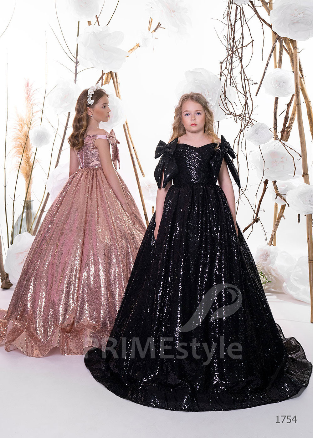 Slávnostné dievčenské šaty RC1754