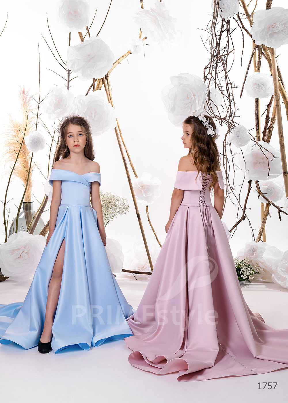 Detské spoločenské šaty RC1757