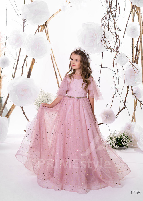 Detské šaty na svadbu RC1758
