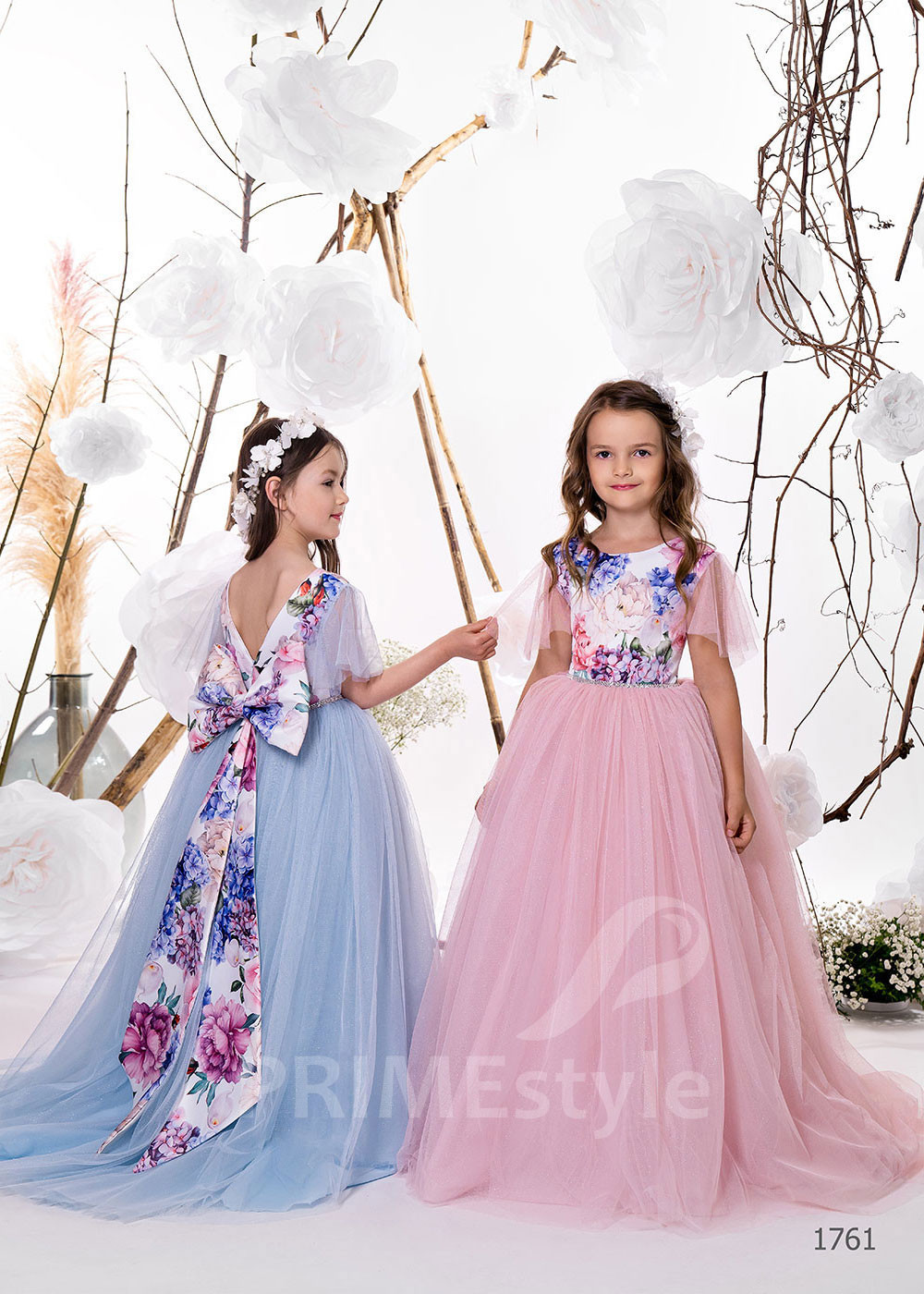 Detské slávnostné šaty RC1761