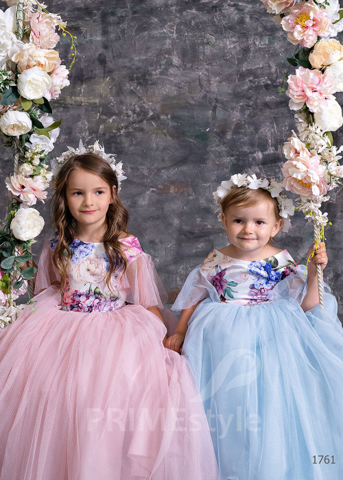 Detské slávnostné šaty RC1761