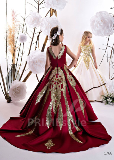 Luxusné dievčenské šaty RC1766 - primestyle.sk