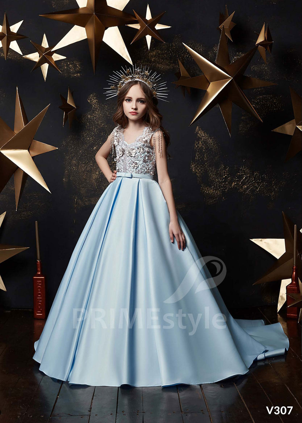 Šaty na svadbu pre malé družičky RV307