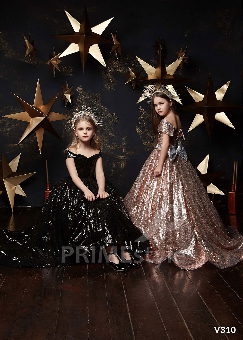 Slávnostné dievčenské šaty RV310