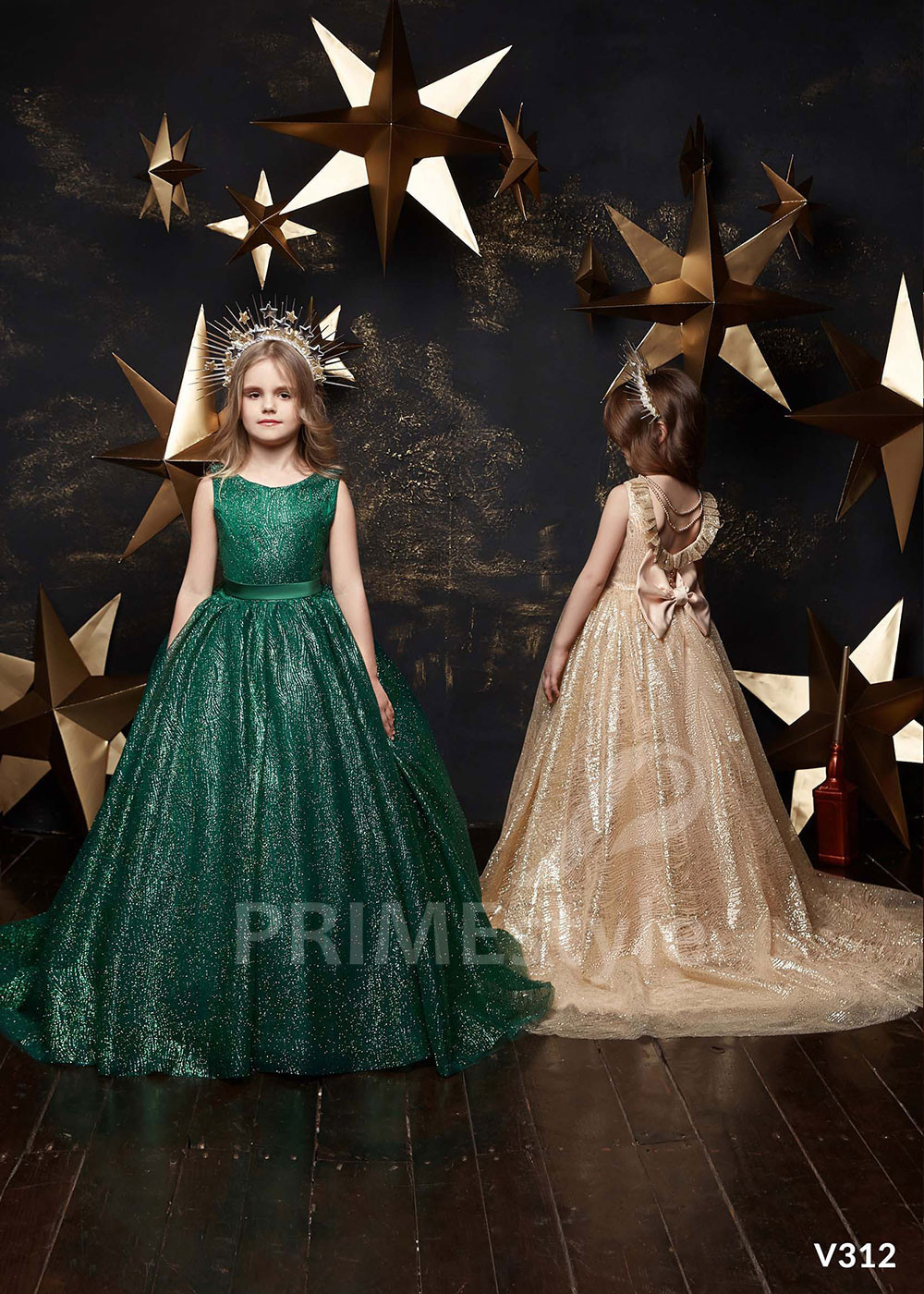 Detské sviatočné šaty RV312