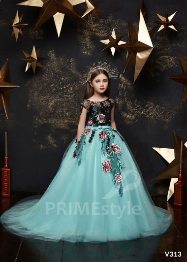 Detské princeznovské šaty RV313