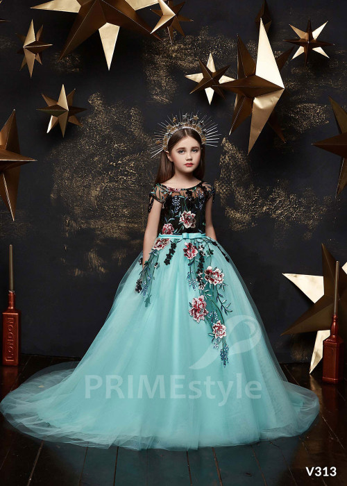 Detské princeznovské šaty RV313