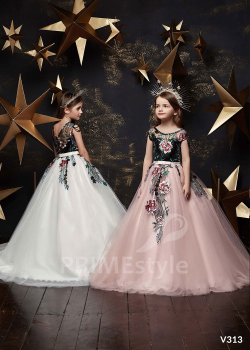 Detské princeznovské šaty RV313