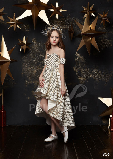 Slávnostné dievčenské šaty RV316