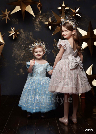 Detské šaty na svadbu RV319 - primestyle.sk
