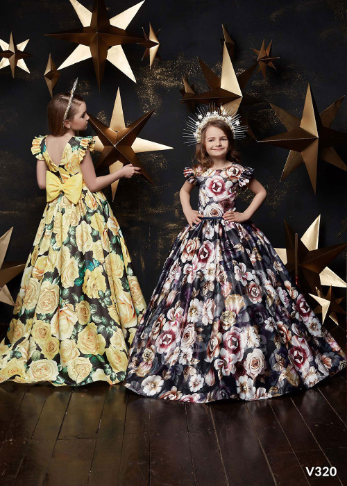 Detské spoločenské šaty RV320