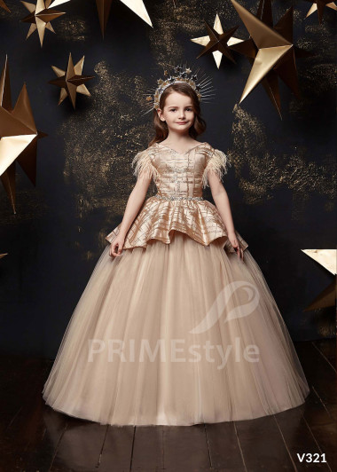 Detské princeznovské šaty RV321