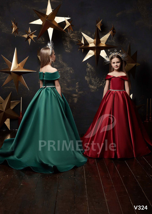 Dievčenské spoločenské šaty RV324