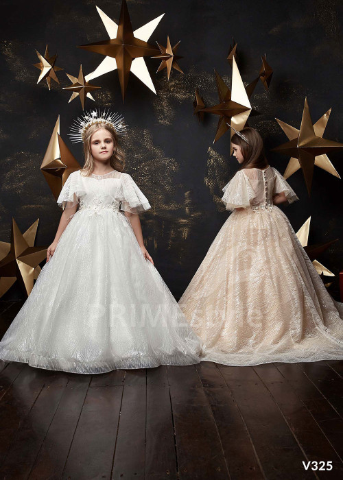 Detské šaty na svadbu RV325