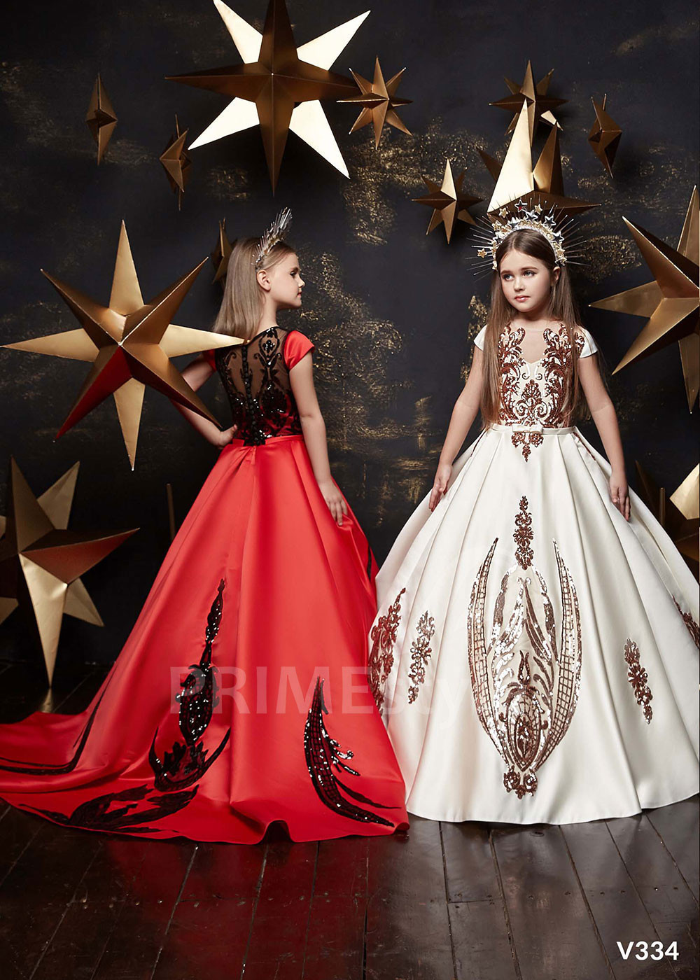 Luxusné dievčenské šaty RV334