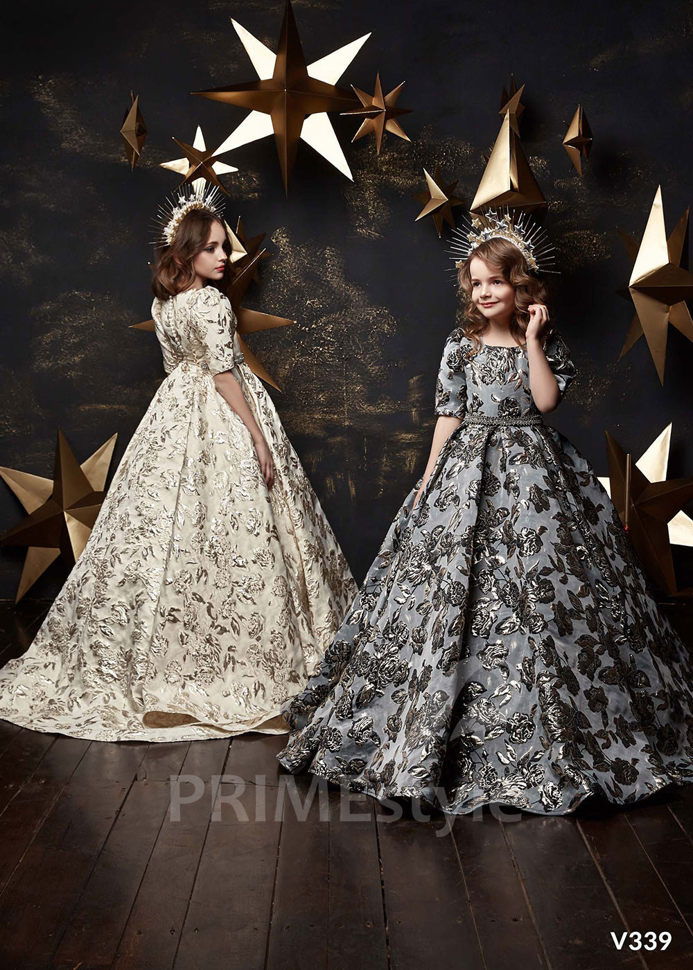 Luxusné dievčenské šaty RV339
