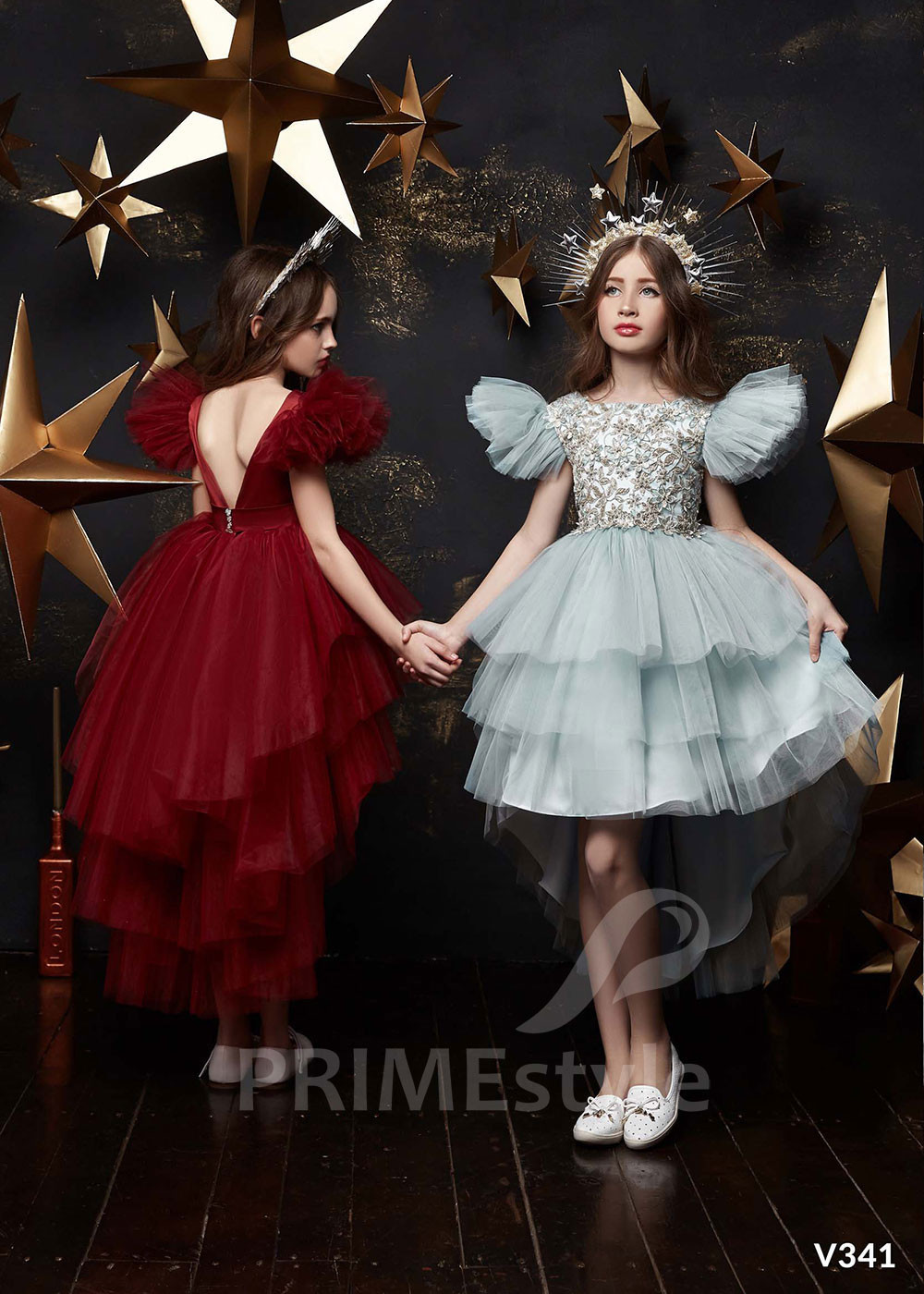 Detské šaty pre malé družičky RV341