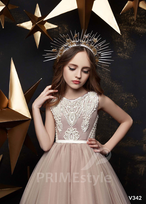 Detské šaty na svadbu RV342