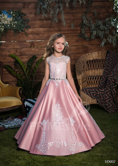 Luxusné dievčenské šaty RV002 - primestyle.sk