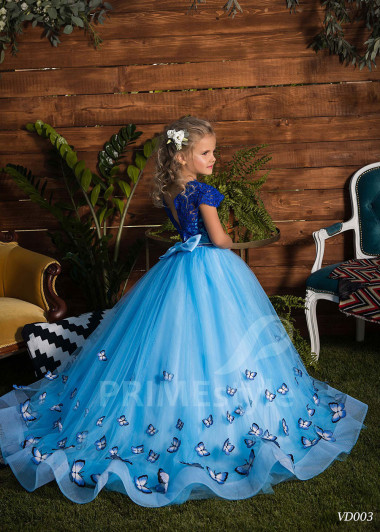 Detské princeznovské šaty RV003