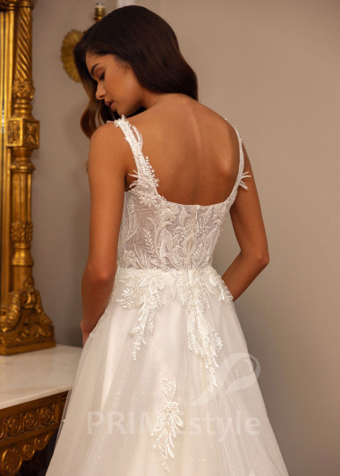 Luxusné čipkované svadobné šaty Erika - primestyle.sk