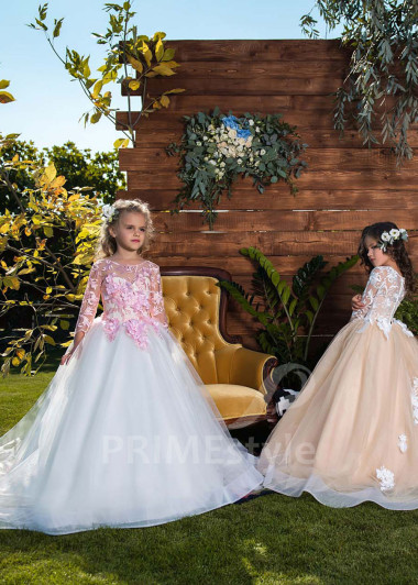 Detské spoločenské šaty na svadbu RV004 - primestyle.sk