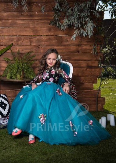 Detské slávnostné šaty RV005 - primestyle.sk