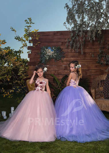 Detské princeznovské šaty RV006