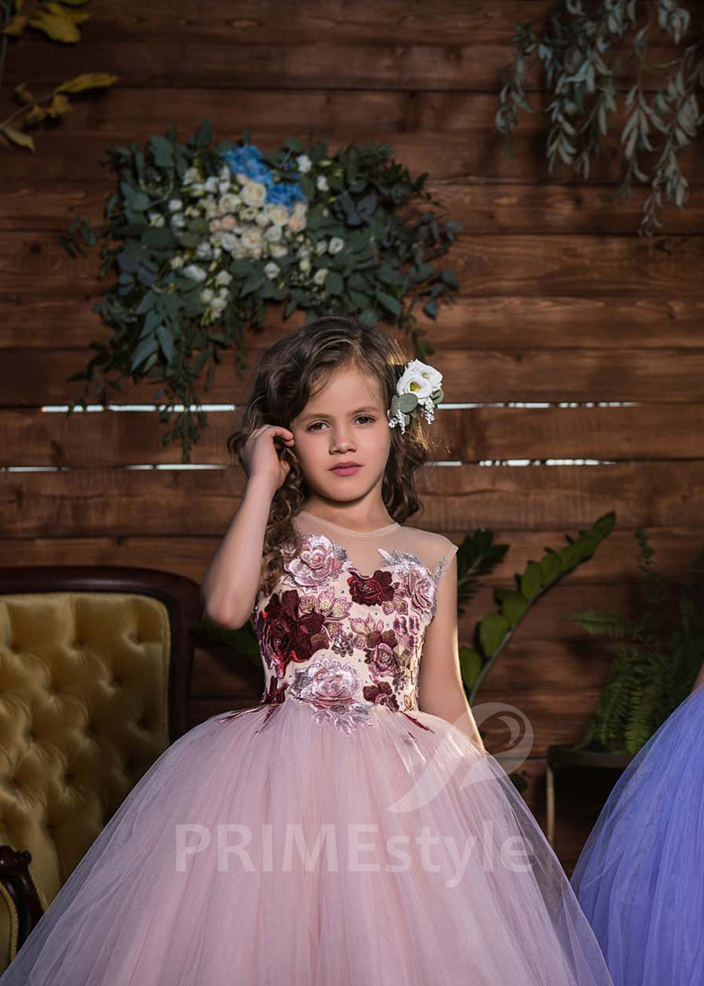 Detské princeznovské šaty RV006