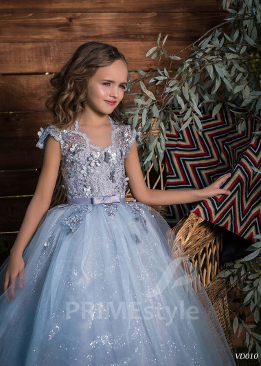 Luxusné dievčenské šaty RV010 - primestyle.sk