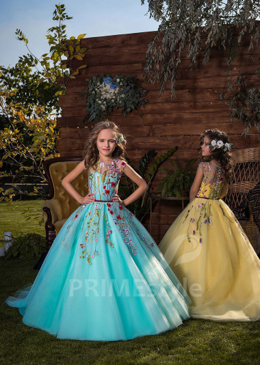 Detské spoločenské šaty na svadbu RV018 - primestyle.sk