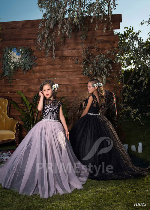 Dievčenské spoločenské šaty RV023