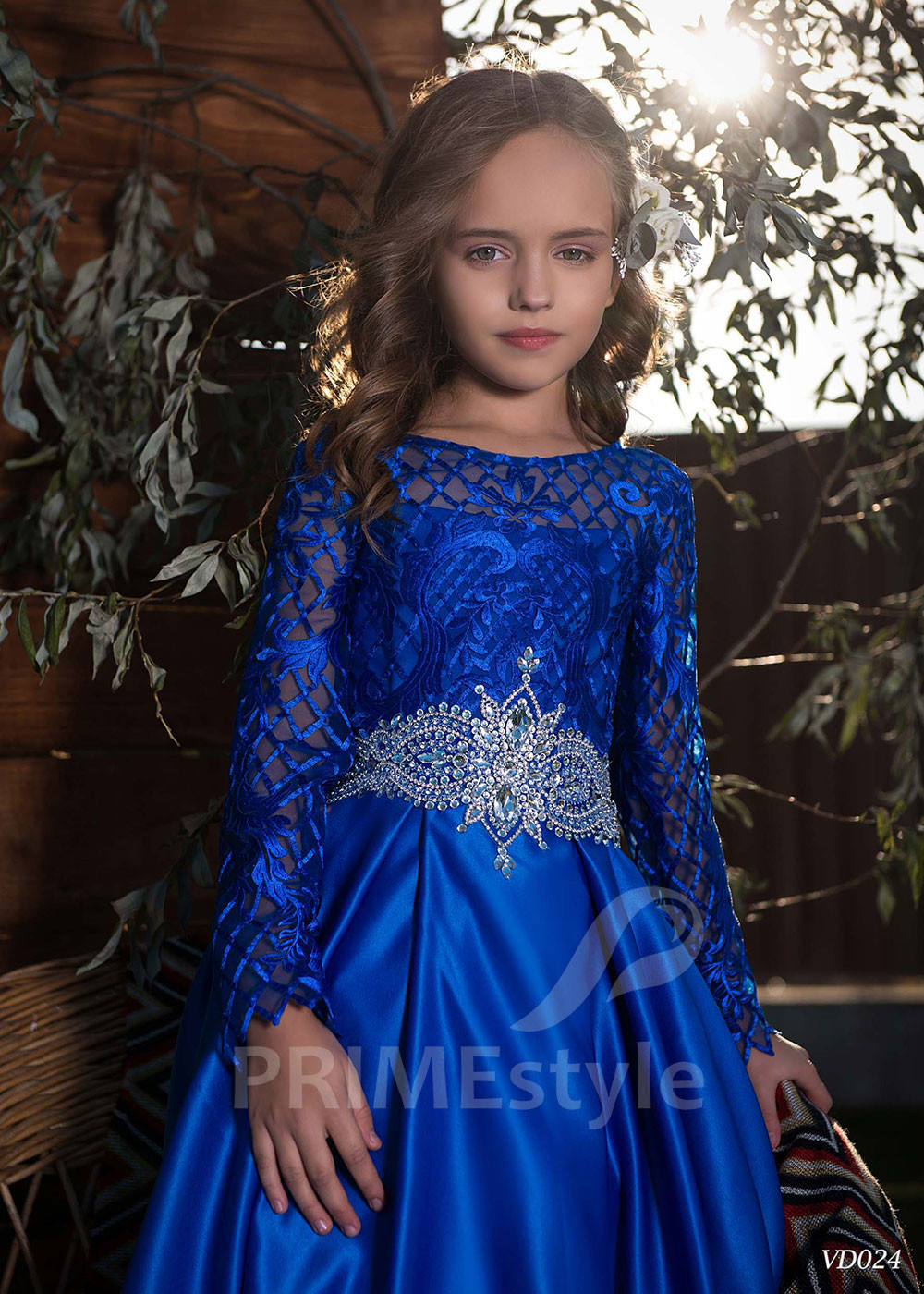 Detské princeznovské šaty RV024