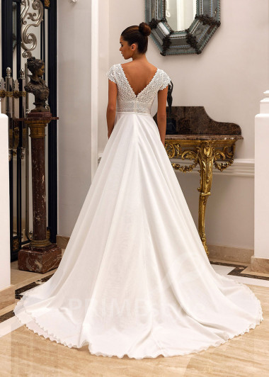 Jednoduché BOHO svadobné šaty Gloria - primestyle.sk