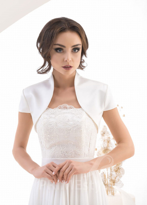 Jednoduché svadobné bolerko RB-47T